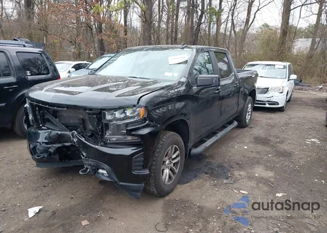 2021 Chevrolet Silverado 1500 4Wd Standard Bed Rst from USA, damaged, VIN 3GCUYEED0MG272519